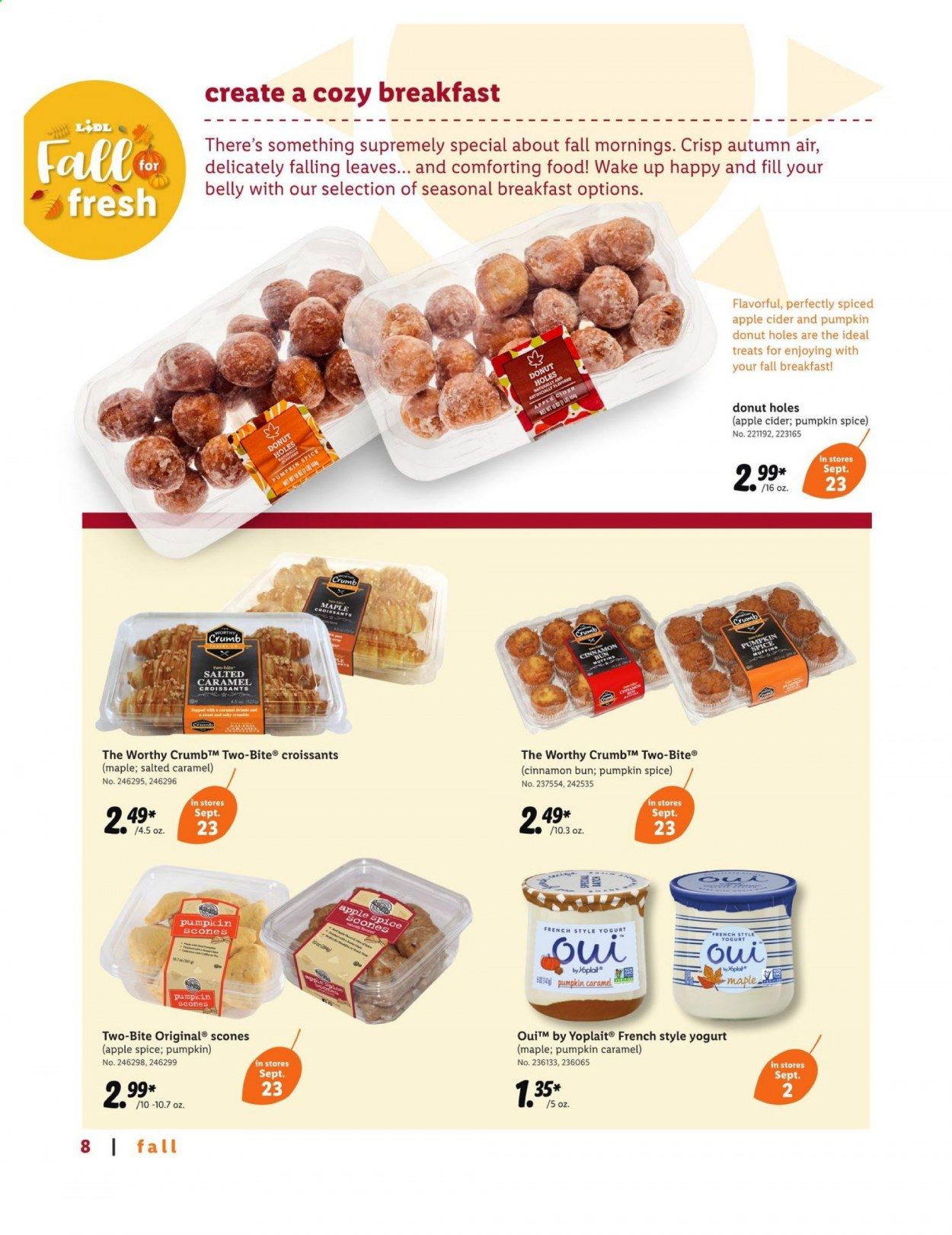 Lidl Weekly Ad September 9 to October 27