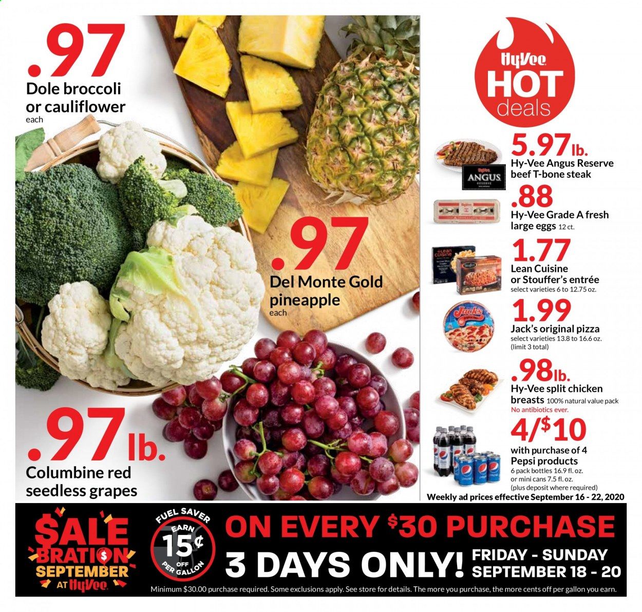Hy-Vee (IA, IL, KS, MO) Weekly Ad September 16 to September 22