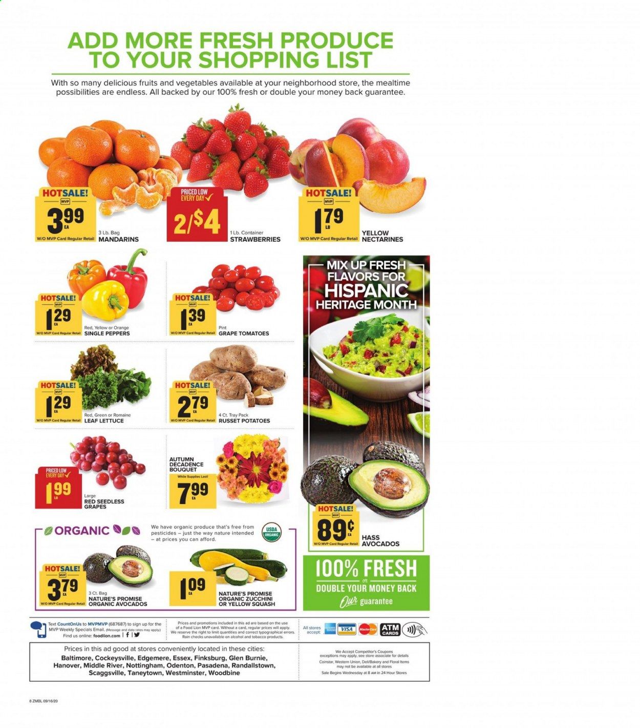 Food Lion (MD) Weekly Ad September 16 to September 22
