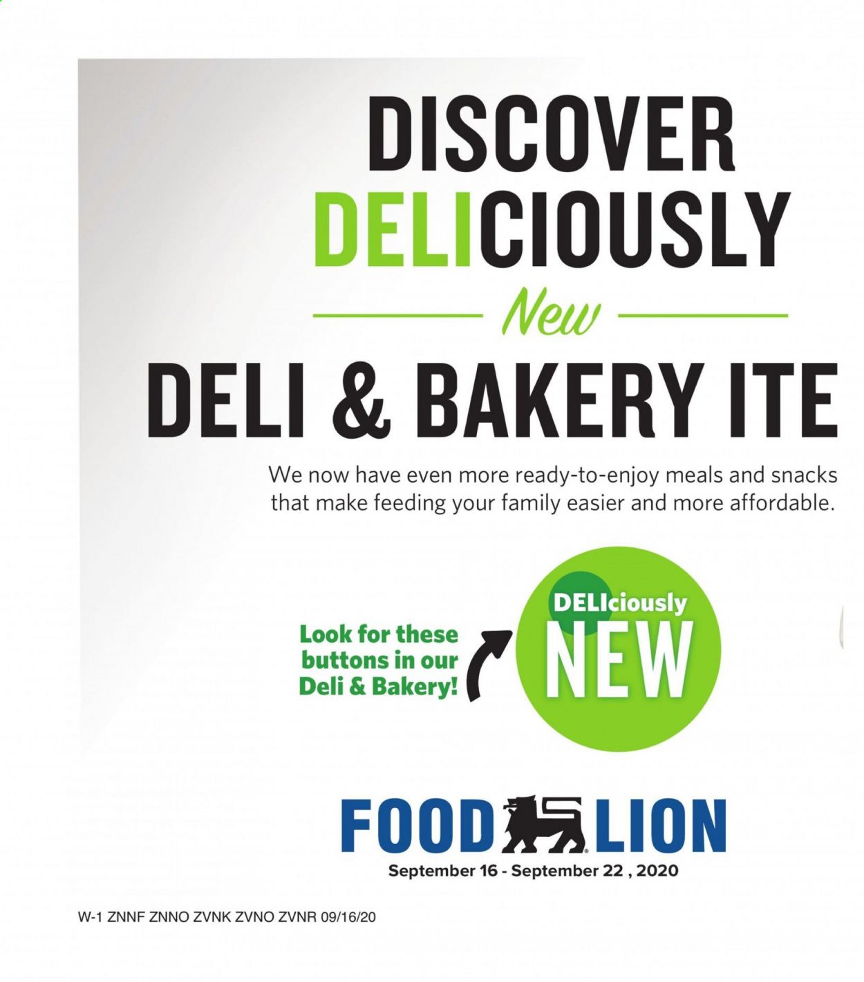 Food Lion (VA) Weekly Ad September 16 to September 22