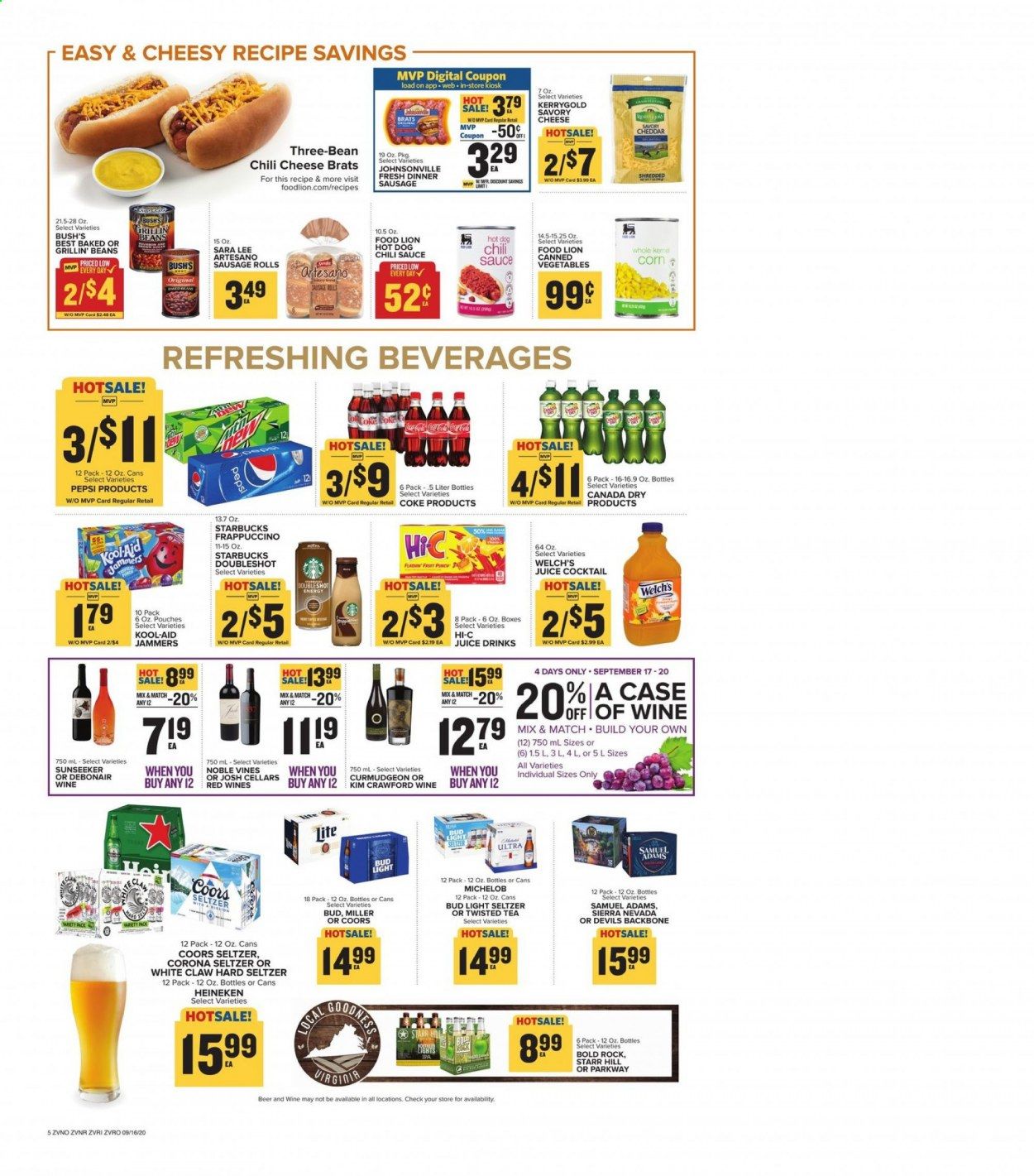 Food Lion (VA) Weekly Ad September 16 to September 22
