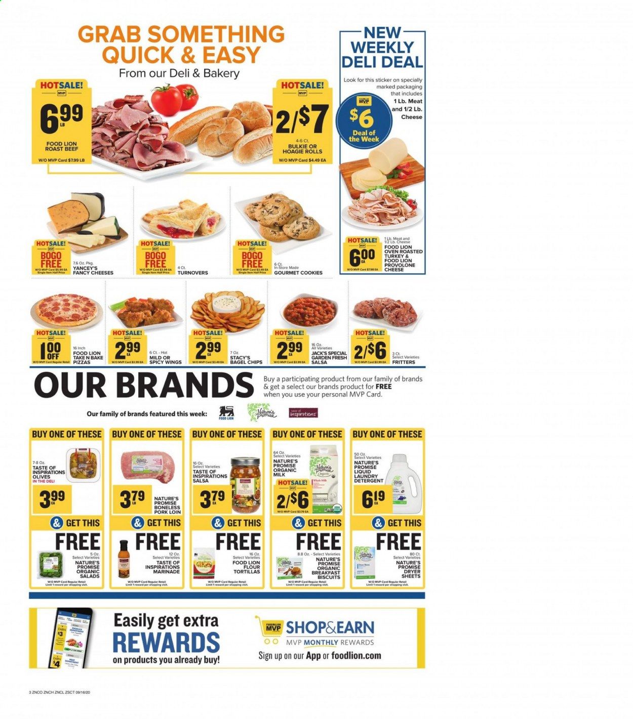Food Lion (NC) Weekly Ad September 16 to September 22