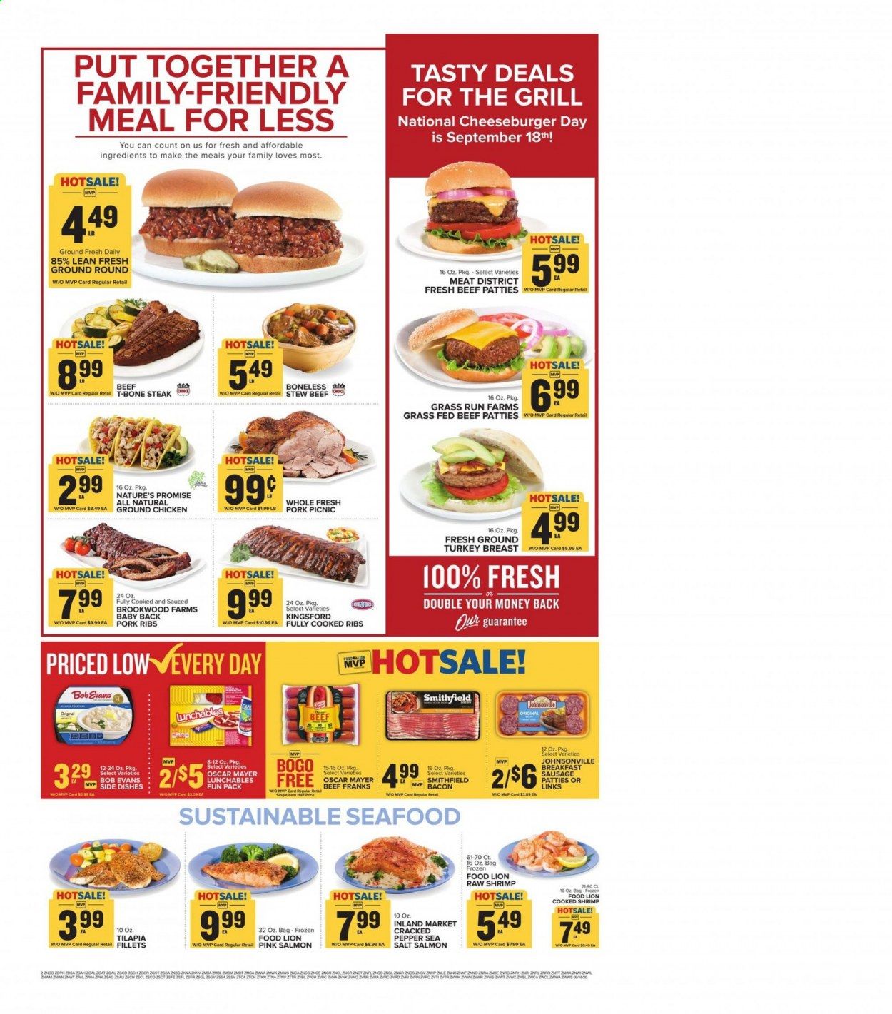 Food Lion (DE) Weekly Ad September 16 to September 22