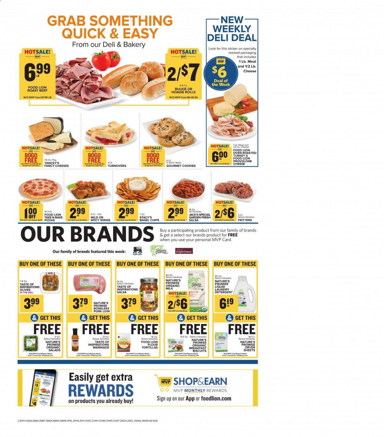 Food Lion (DE) Weekly Ad September 16 to September 22