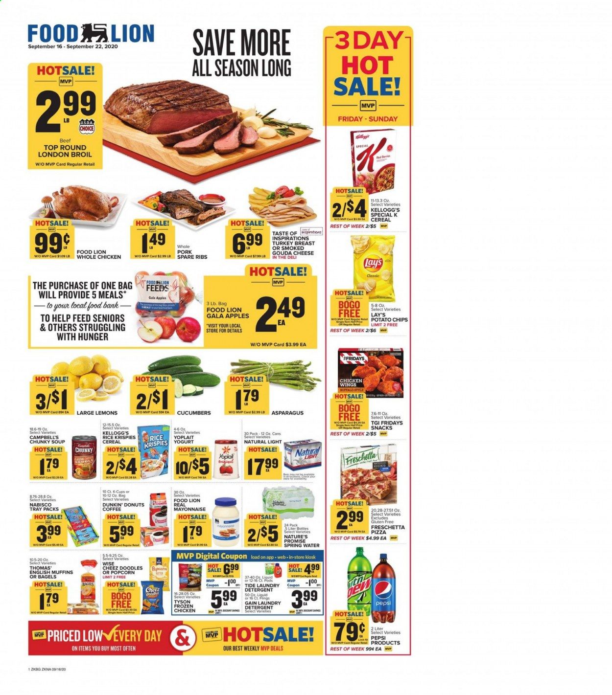 Food Lion (KY) Weekly Ad September 16 to September 22