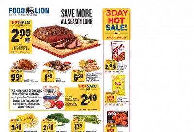 Food Lion (KY) Weekly Ad September 16 to September 22