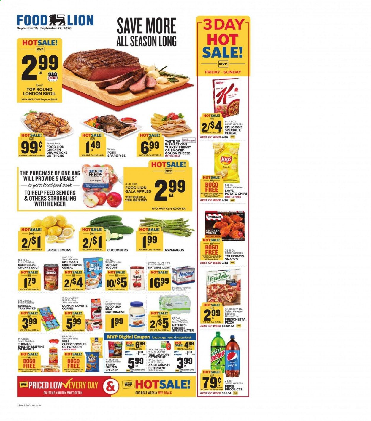 Food Lion (WV) Weekly Ad September 16 to September 22