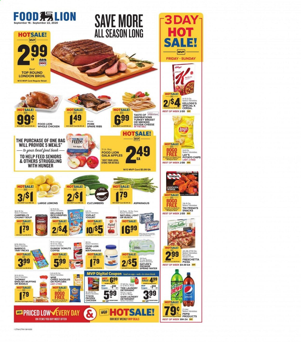 Food Lion (TN) Weekly Ad September 16 to September 22