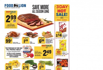 Food Lion (TN) Weekly Ad September 16 to September 22