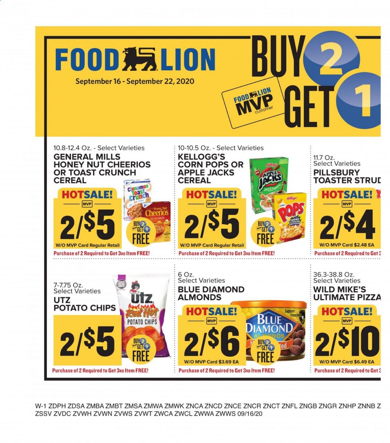 Food Lion (SC) Weekly Ad September 16 to September 22