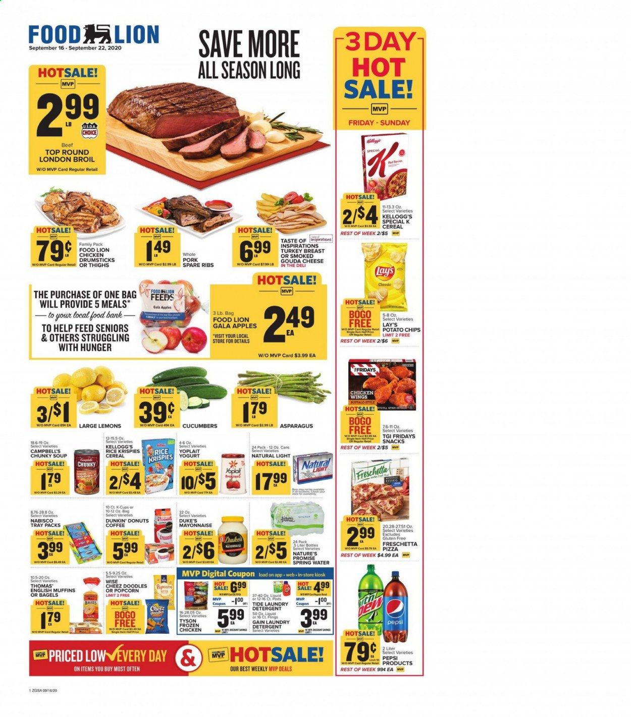 Food Lion (GA) Weekly Ad September 16 to September 22
