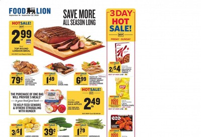Food Lion (GA) Weekly Ad September 16 to September 22