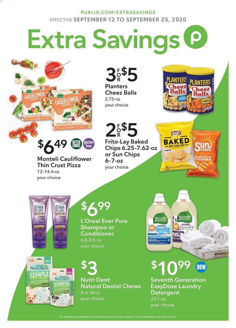 Publix Weekly Ad September 12 to September 25
