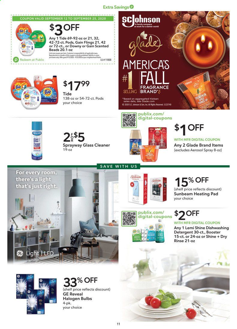 Publix Weekly Ad September 12 to September 25