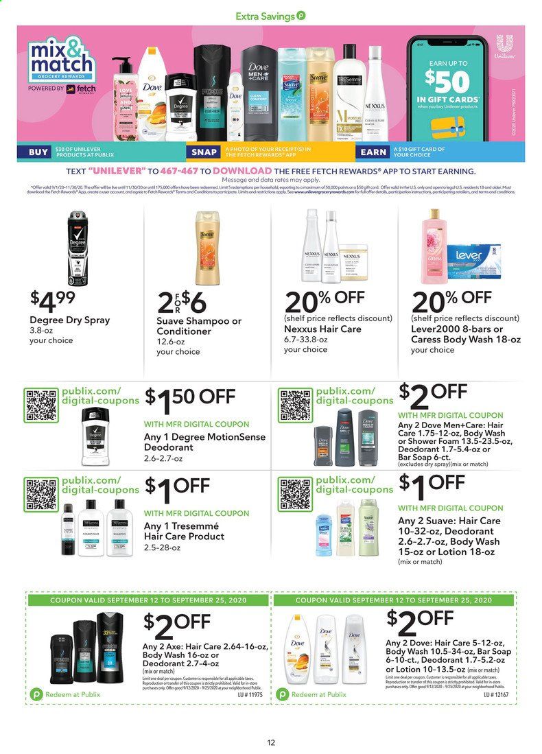 Publix Weekly Ad September 12 to September 25