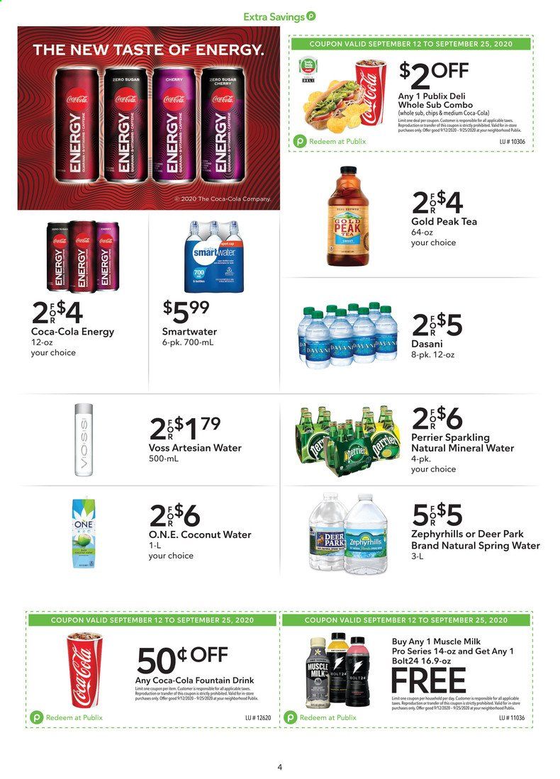 Publix Weekly Ad September 12 to September 25