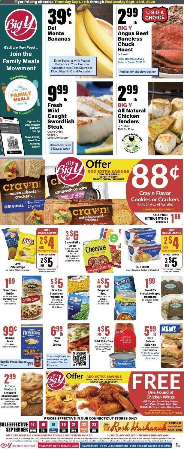 Big Y (CT) Weekly Ad September 17 to September 23