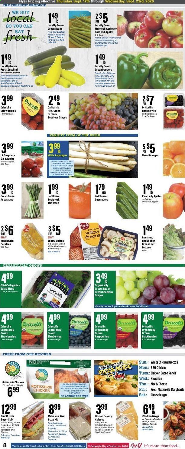 Big Y (CT) Weekly Ad September 17 to September 23