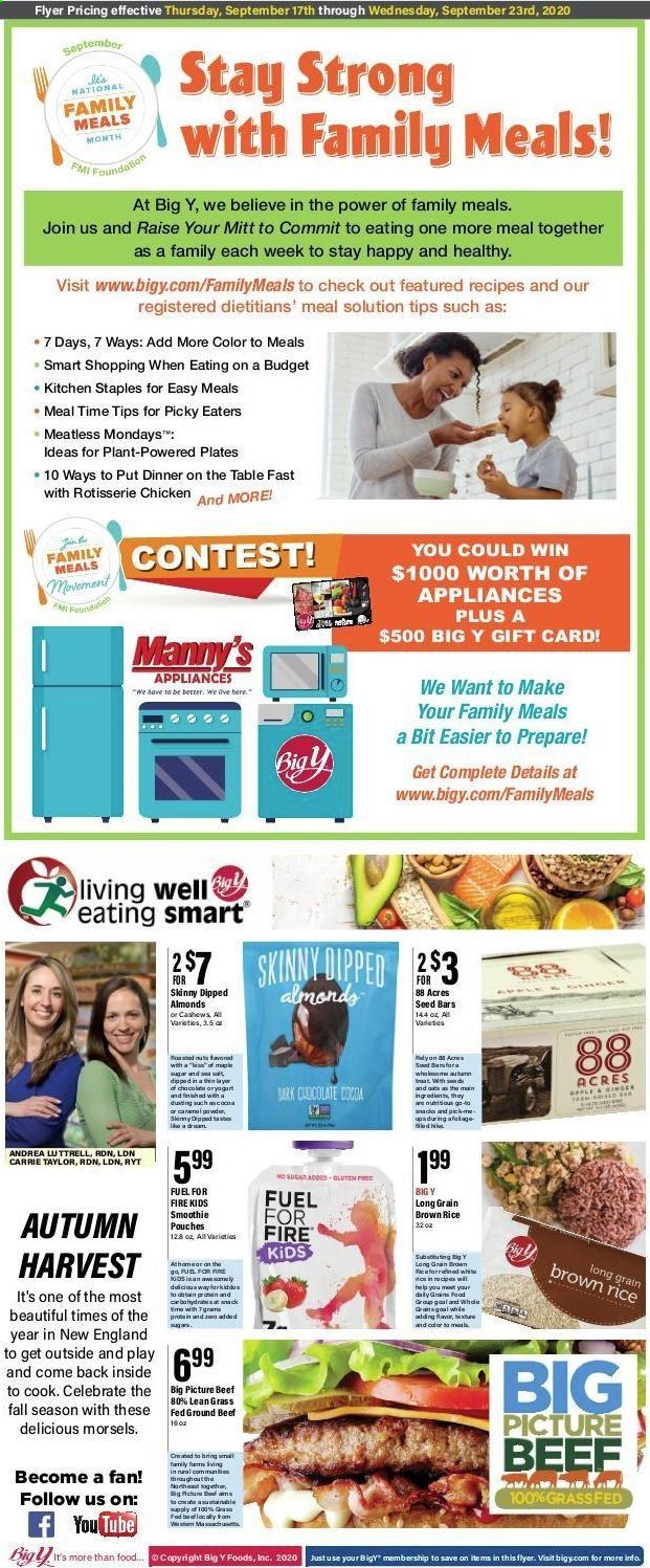 Big Y (MA) Weekly Ad September 17 to September 23