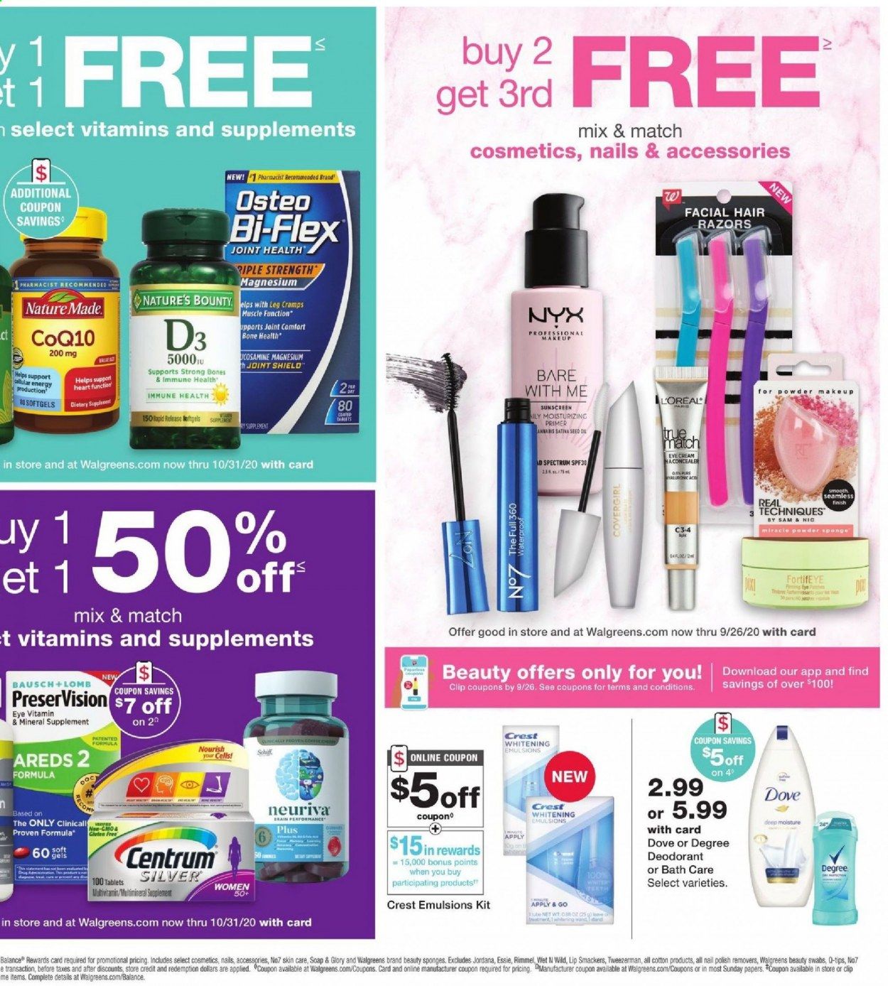 Walgreens Weekly Ad September 20 to September 26