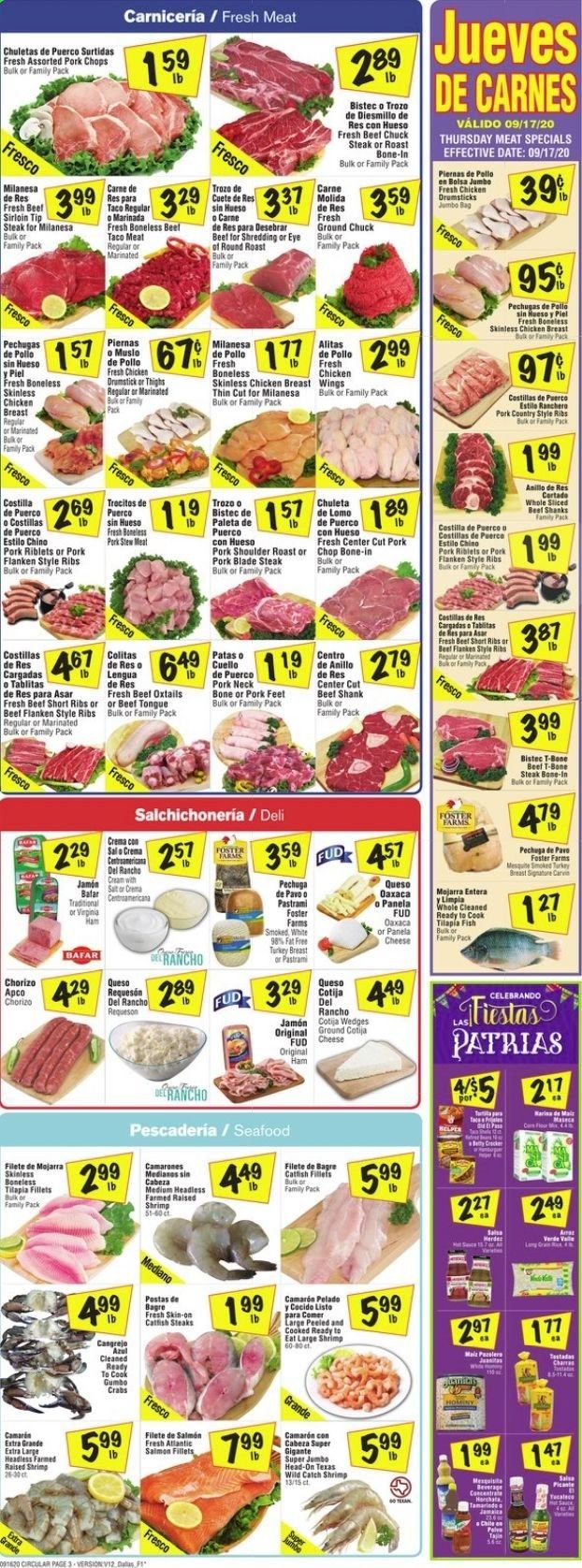 Fiesta Mart Weekly Ad September 16 to September 22