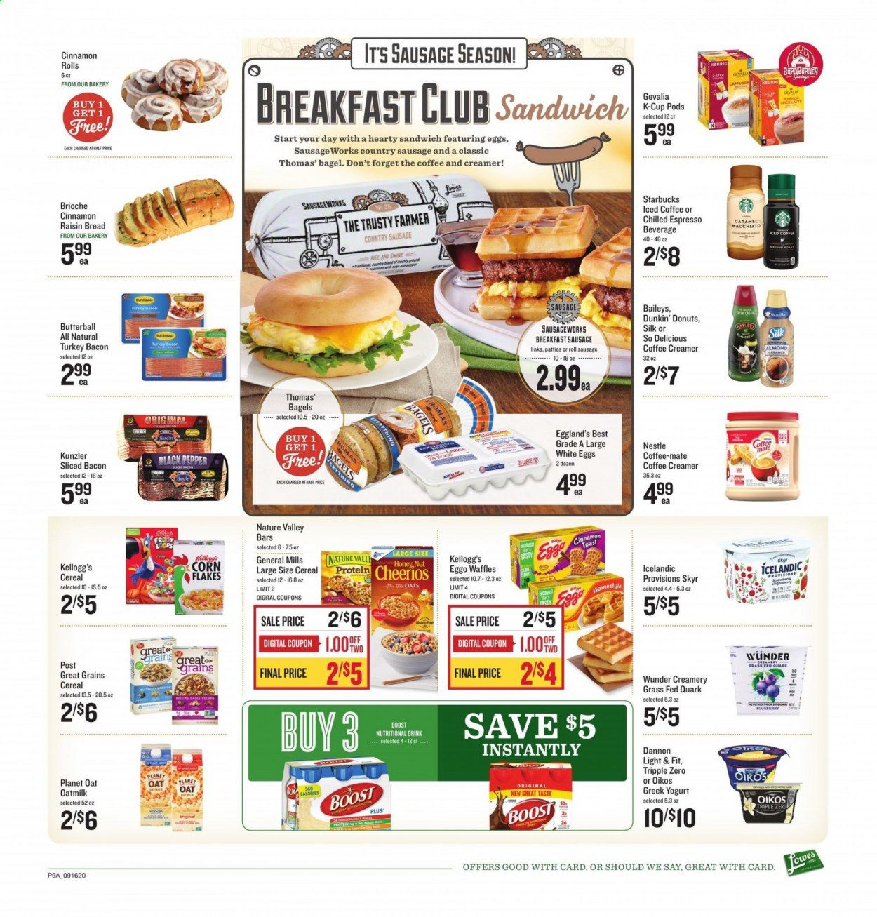 Lowes Foods Weekly Ad September 16 to September 22