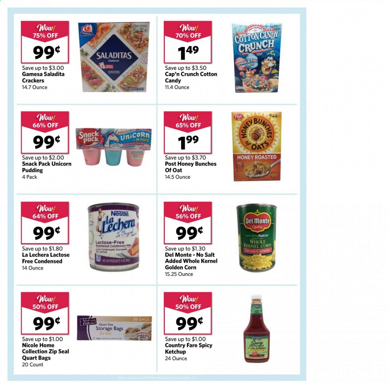 Grocery Outlet Weekly Ad September 16 to September 22