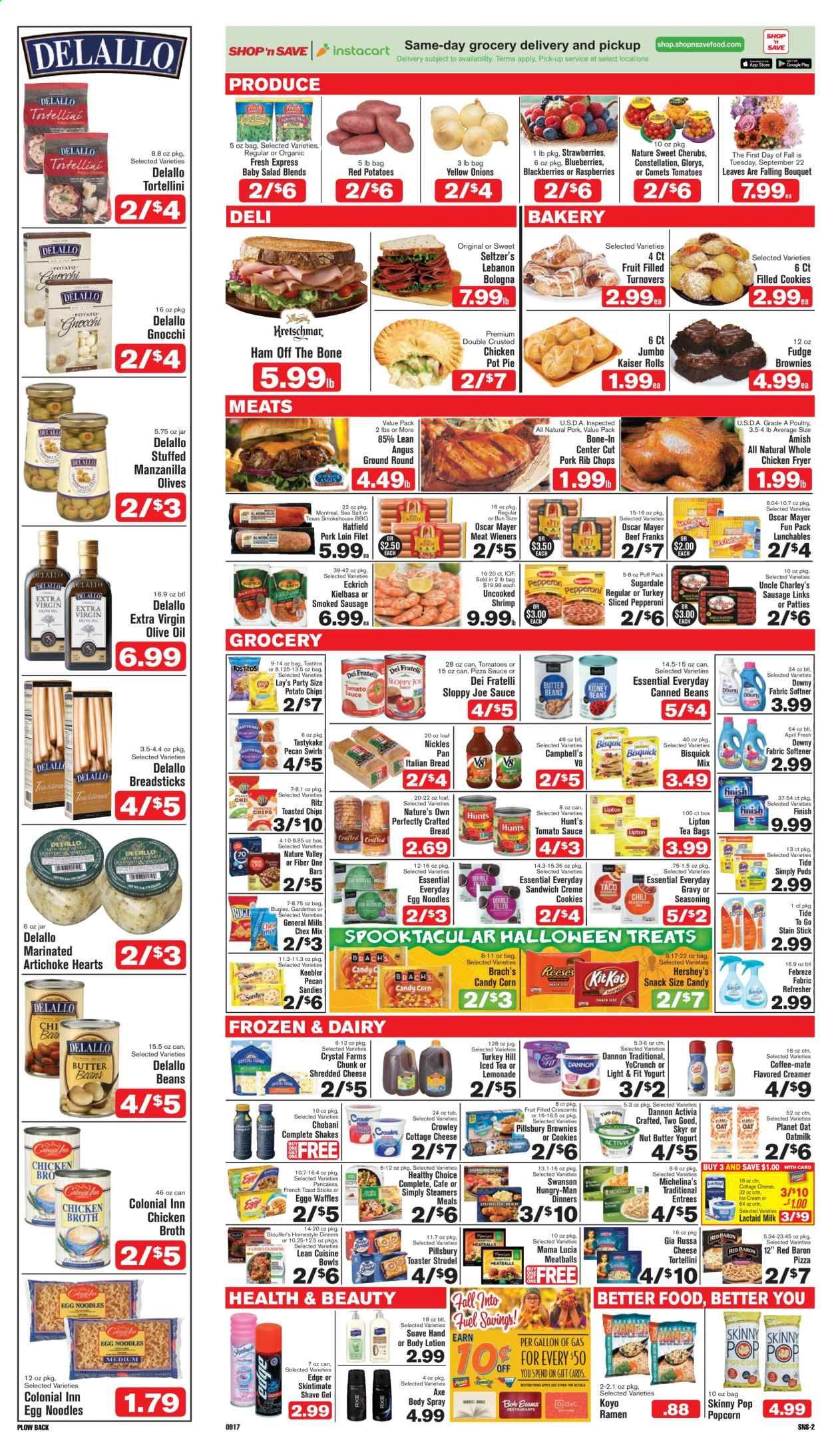 Shop ‘n Save (Pittsburgh) (MD, NY, OH, PA) Weekly Ad September 17 to September 23