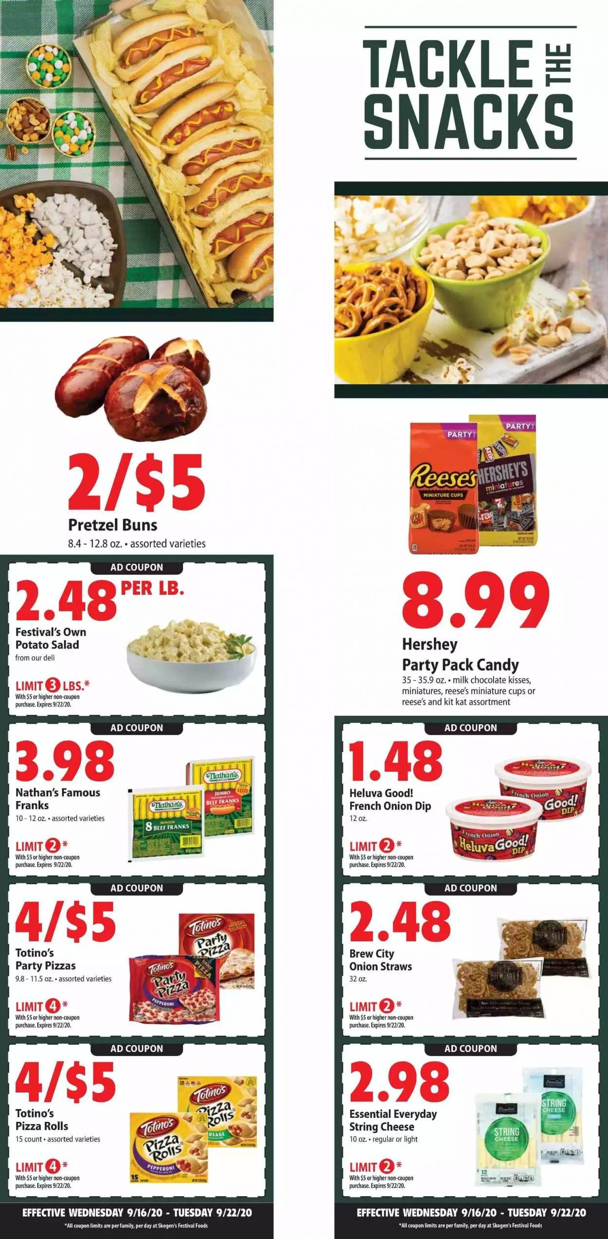 Festival Foods Weekly Ad September 16 to September 22