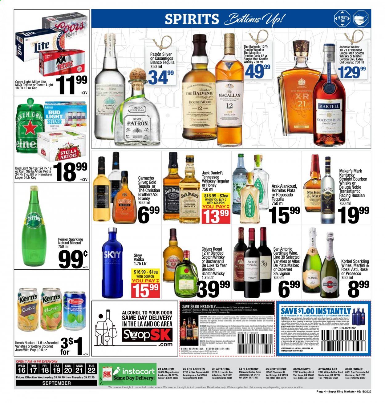 Super King Markets (CA) Weekly Ad September 16 to September 22