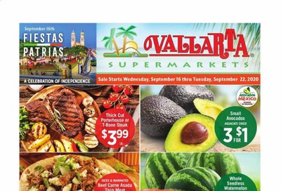 Vallarta Weekly Ad September 16 to September 22