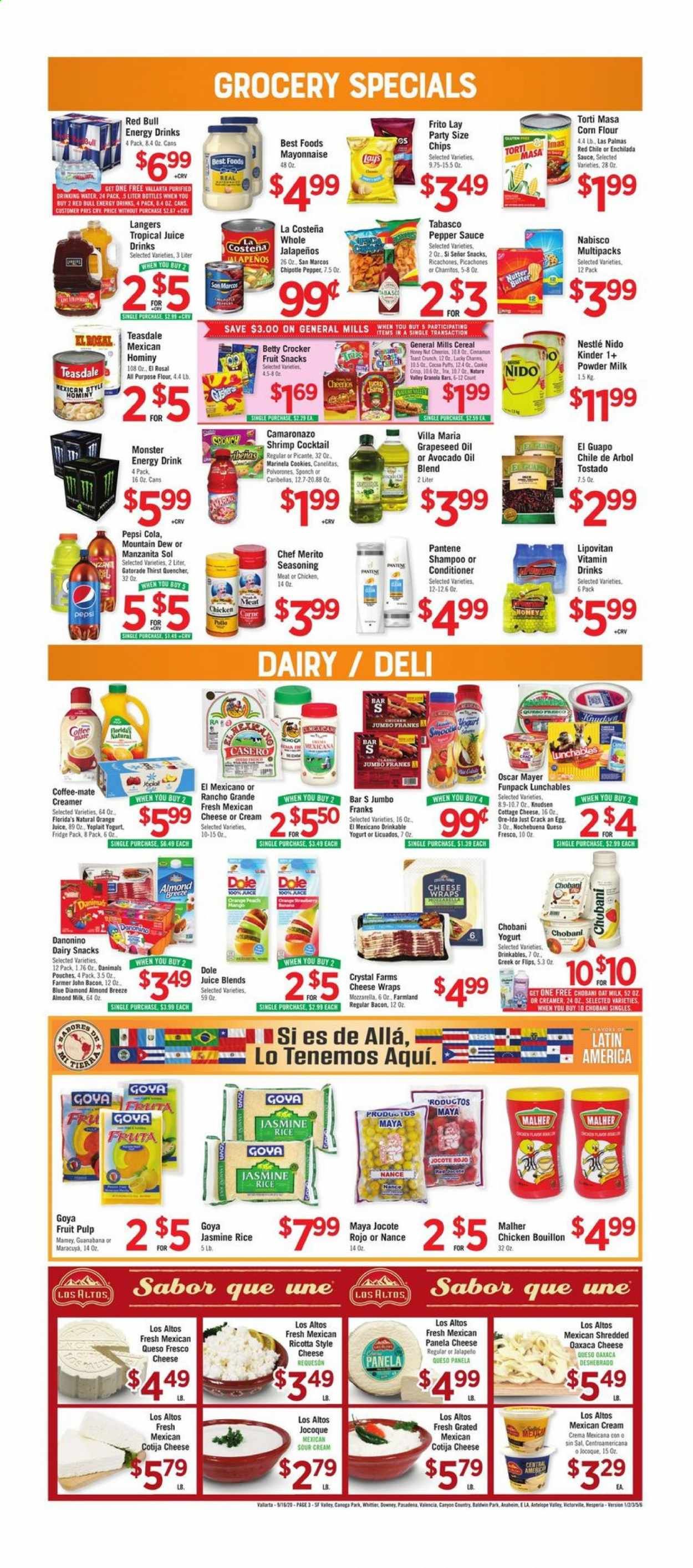 Vallarta Weekly Ad September 16 to September 22