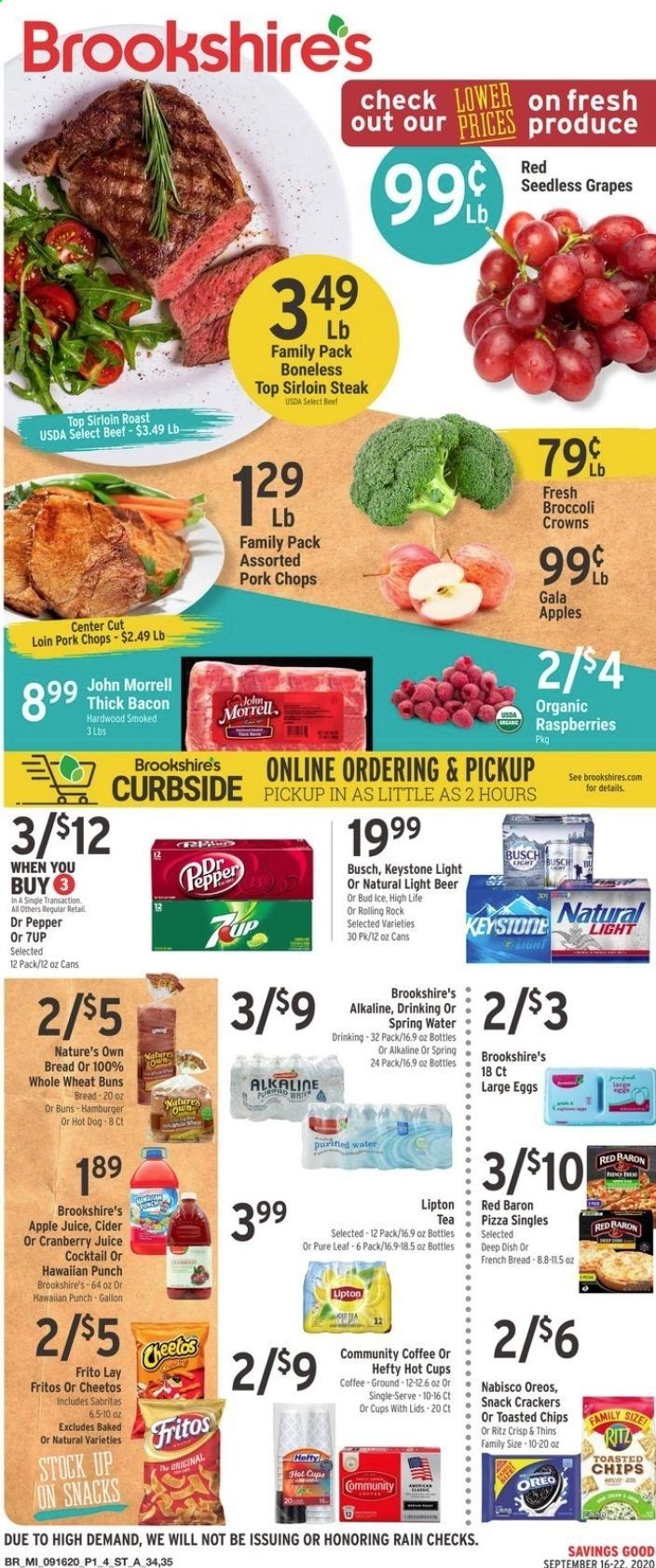 Brookshires Weekly Ad September 16 to September 22