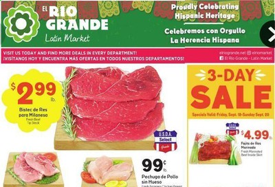 El Rio Grande Weekly Ad September 16 to September 22