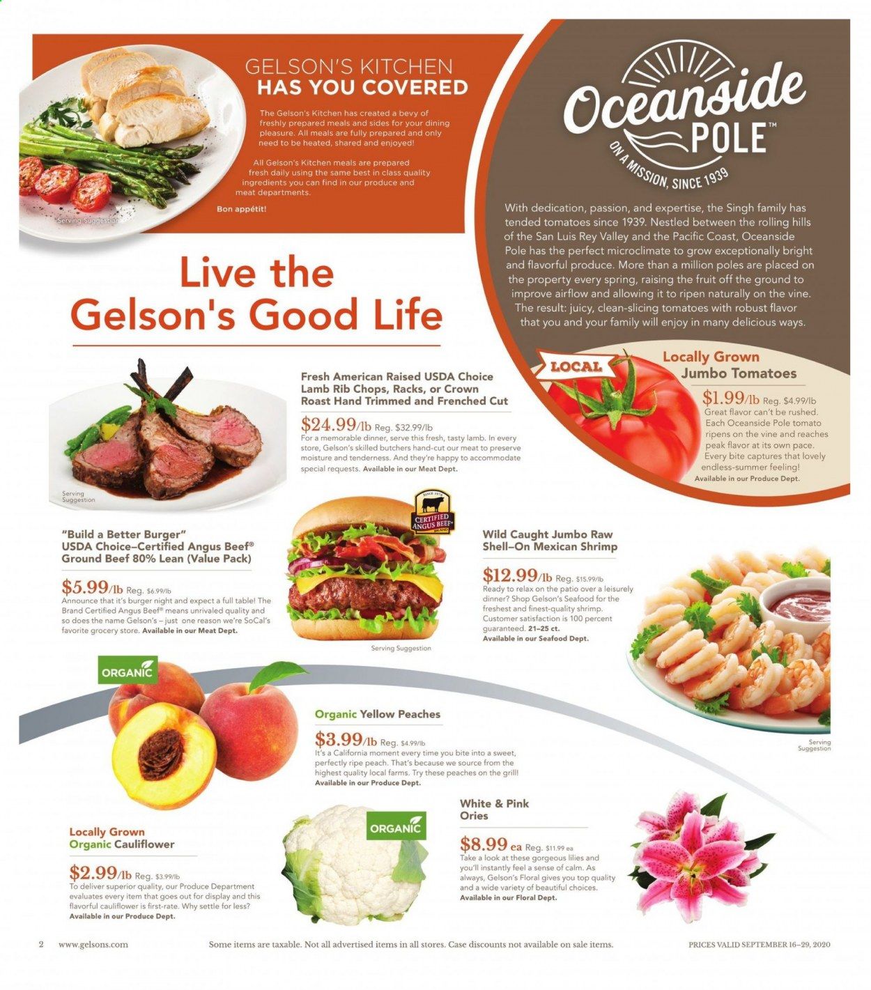 Gelson's Weekly Ad September 16 to September 29