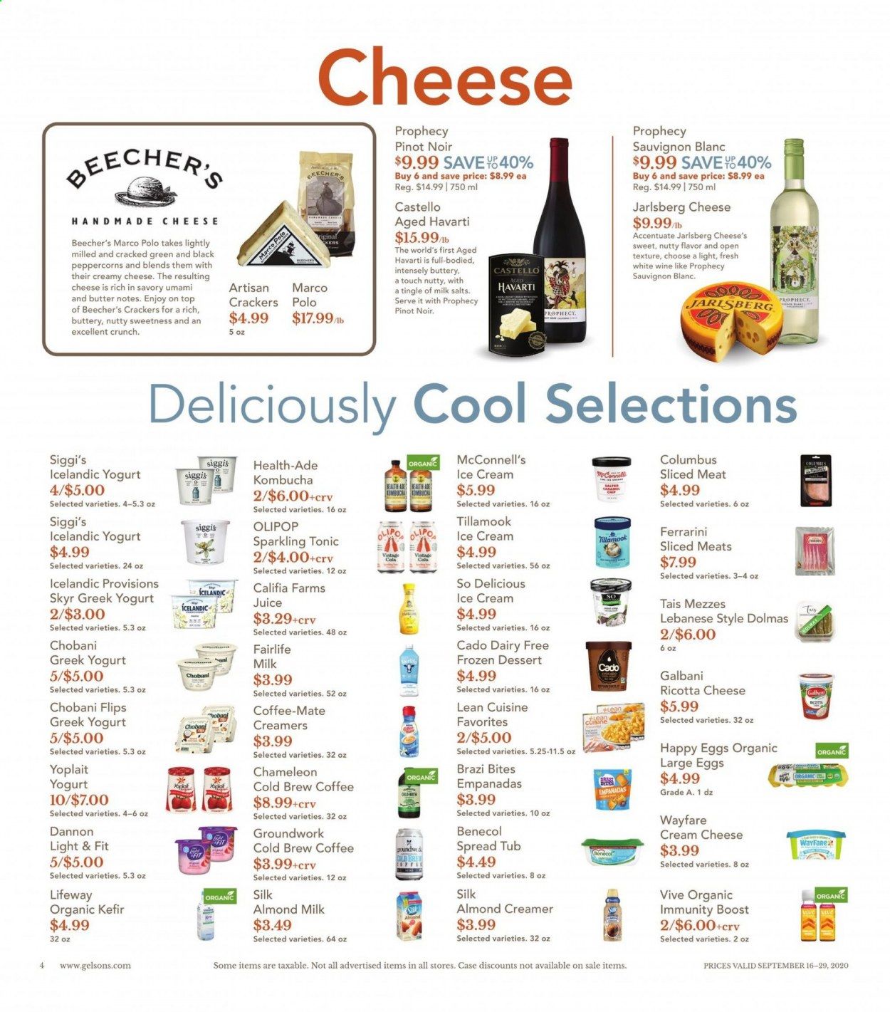 Gelson's Weekly Ad September 16 to September 29
