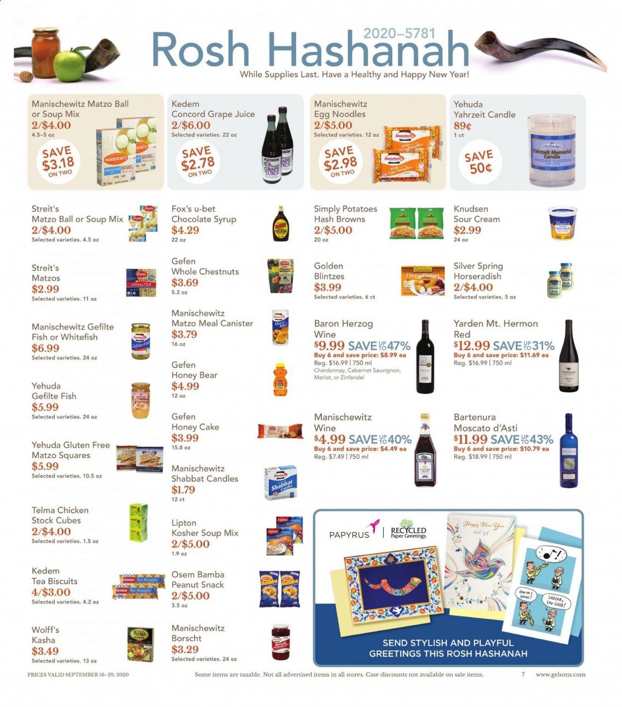 Gelson's Weekly Ad September 16 to September 29