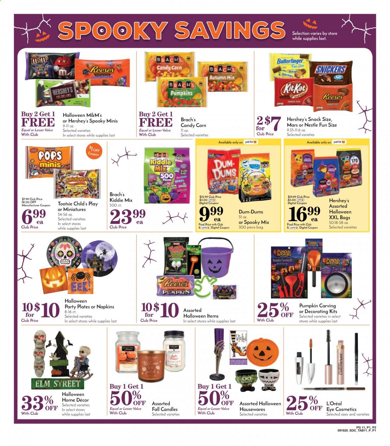 Pavilions Weekly Ad September 16 to September 22