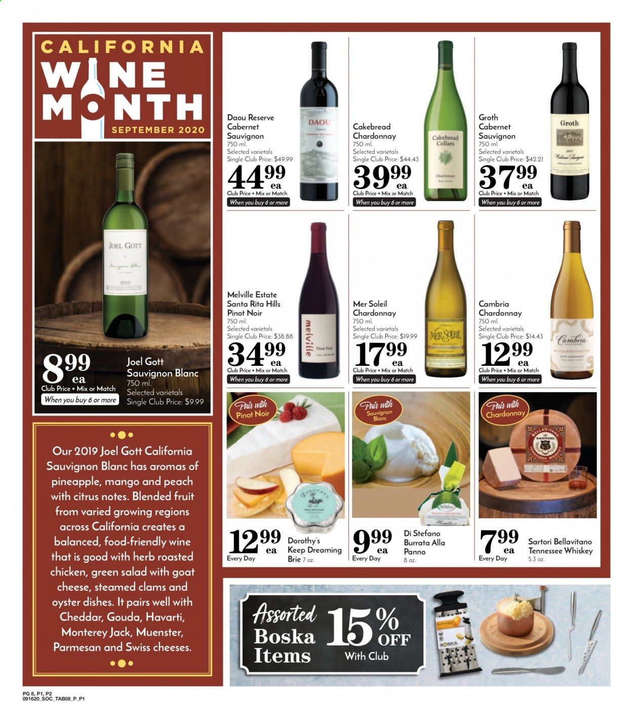 Pavilions Weekly Ad September 16 to September 22