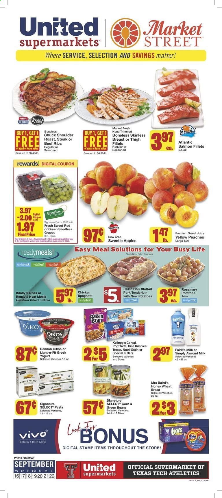 United Supermarkets Weekly Ad September 16 to September 22