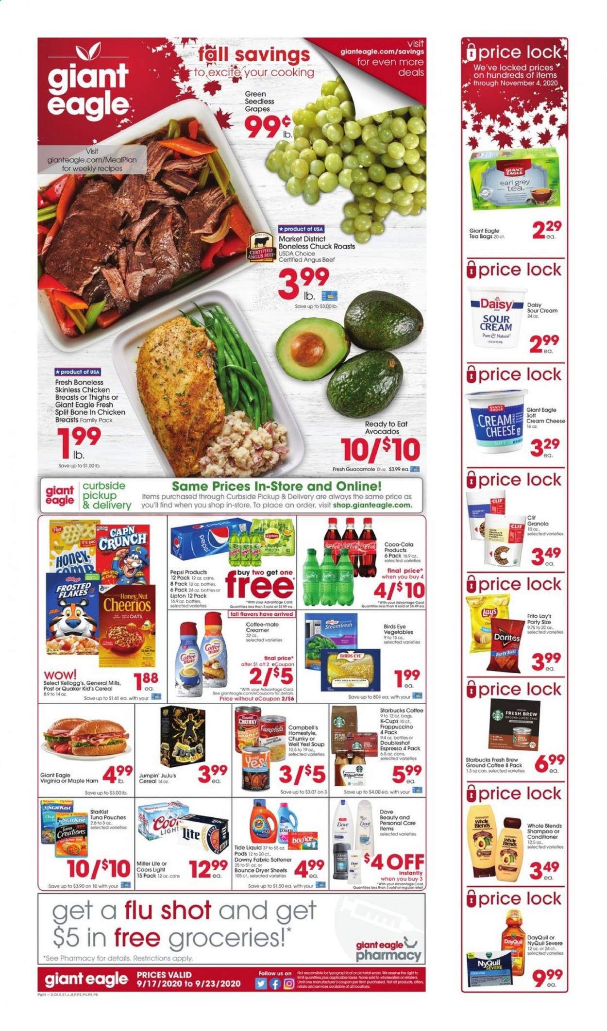 Giant Eagle Weekly Ad September 17 to September 23