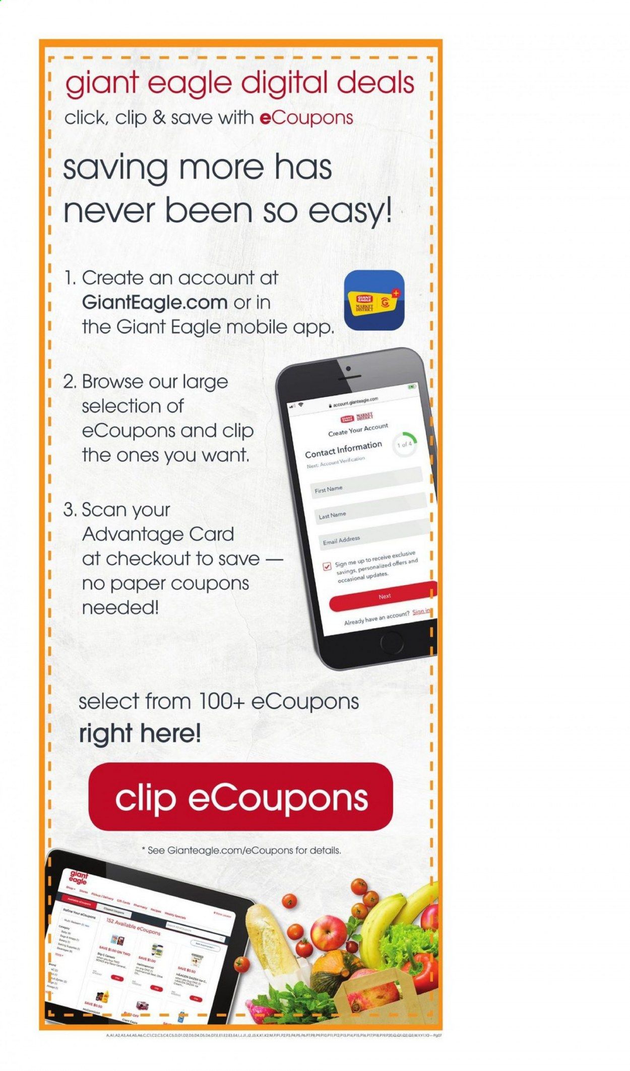 Giant Eagle Weekly Ad September 17 to September 23