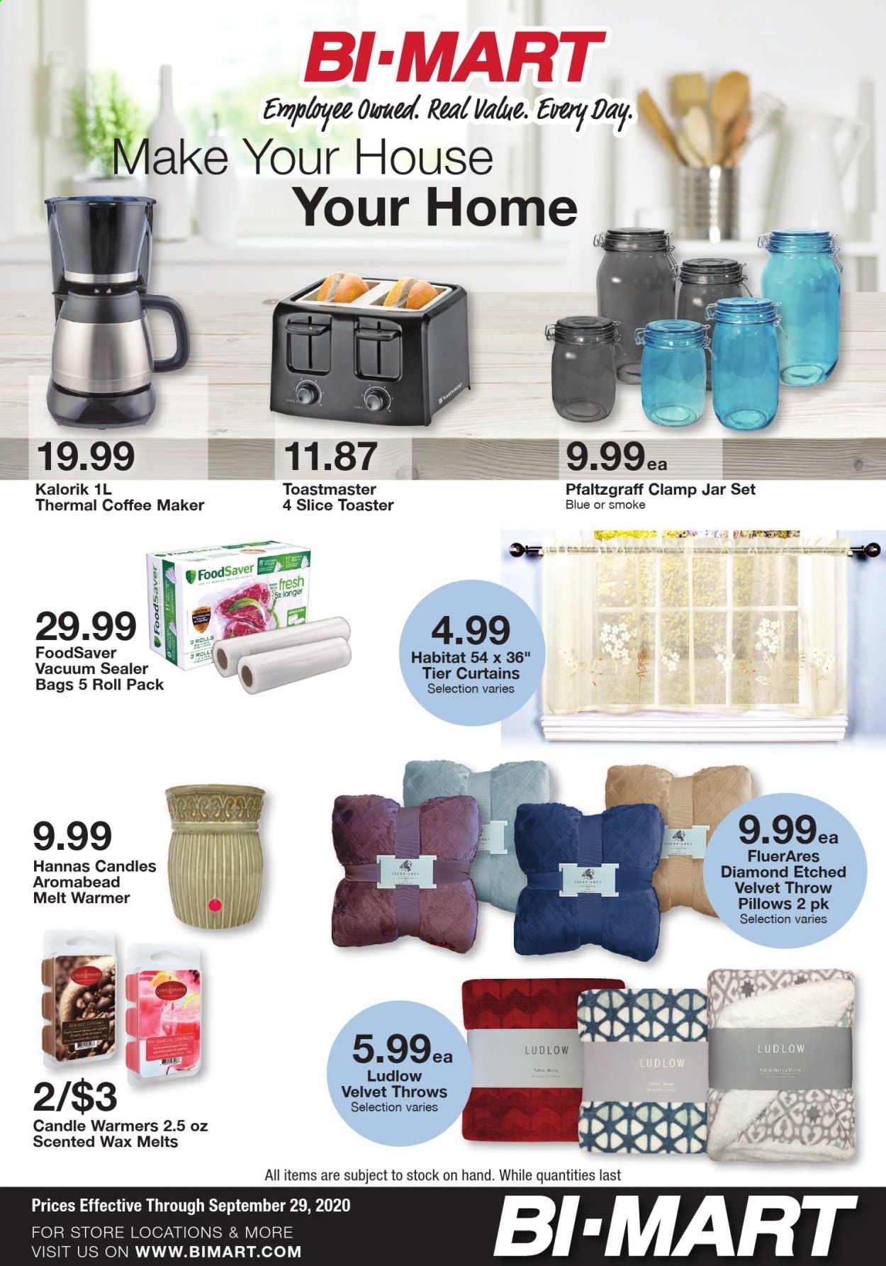 Bi-Mart Weekly Ad September 16 to September 29