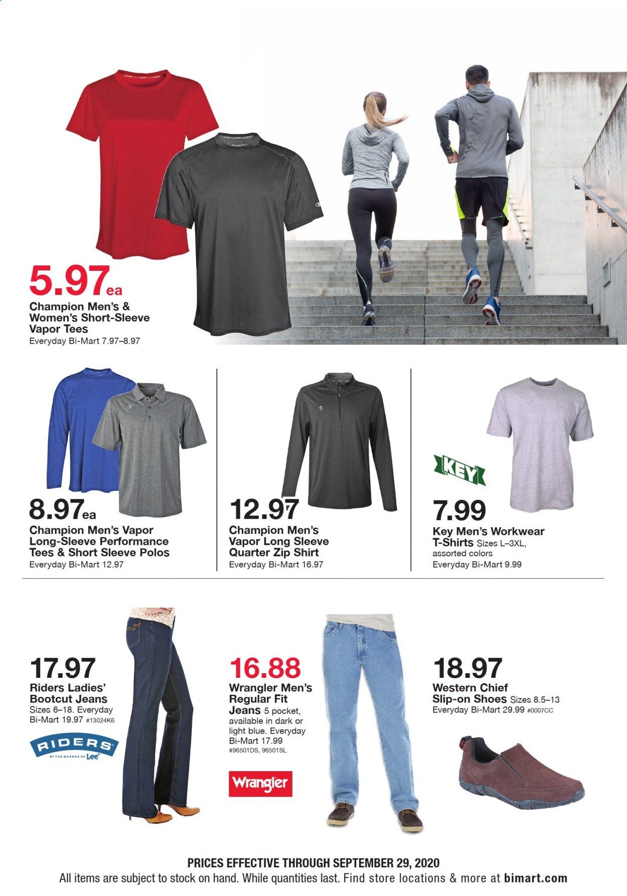 Bi-Mart Weekly Ad September 16 to September 29